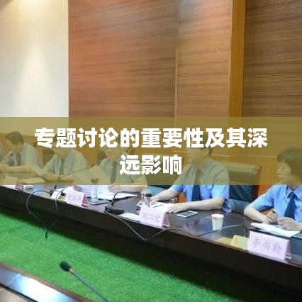 专题讨论的重要性及其深远影响