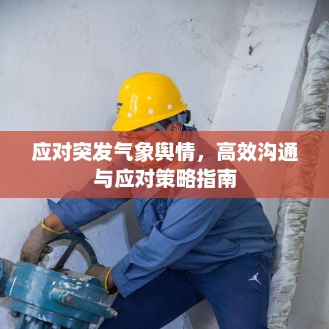 应对突发气象舆情，高效沟通与应对策略指南