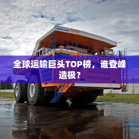 全球运输巨头TOP榜，谁登峰造极？