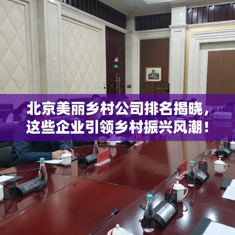 北京美丽乡村公司排名揭晓，这些企业引领乡村振兴风潮！
