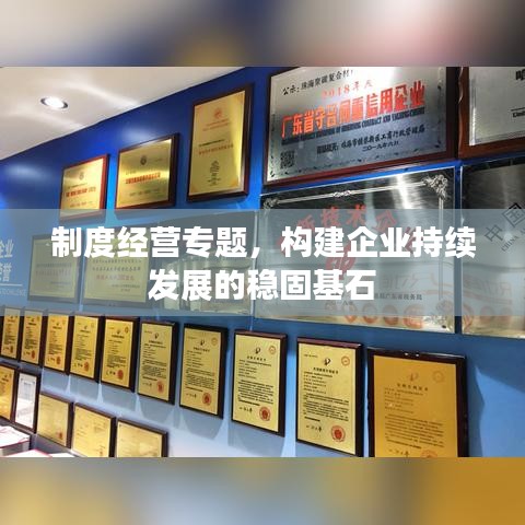 制度经营专题，构建企业持续发展的稳固基石
