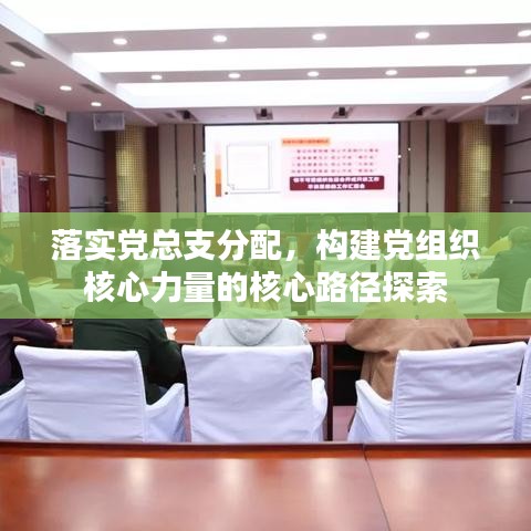 落实党总支分配，构建党组织核心力量的核心路径探索