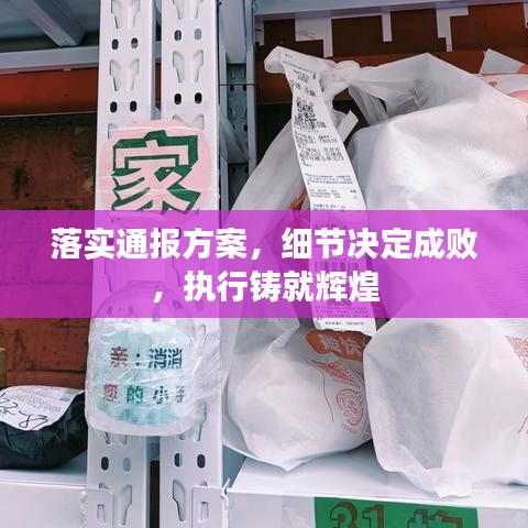 落实通报方案，细节决定成败，执行铸就辉煌