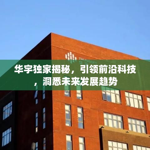 华宇独家揭秘，引领前沿科技，洞悉未来发展趋势