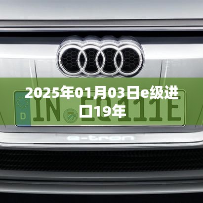 2025年1月进口E级轿车，经典再现，品质升级