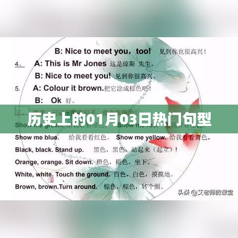历史上的1月3日，热门句型回顾