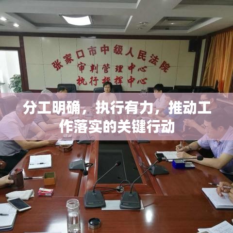 分工明确，执行有力，推动工作落实的关键行动