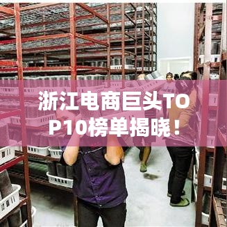 浙江电商巨头TOP10榜单揭晓！