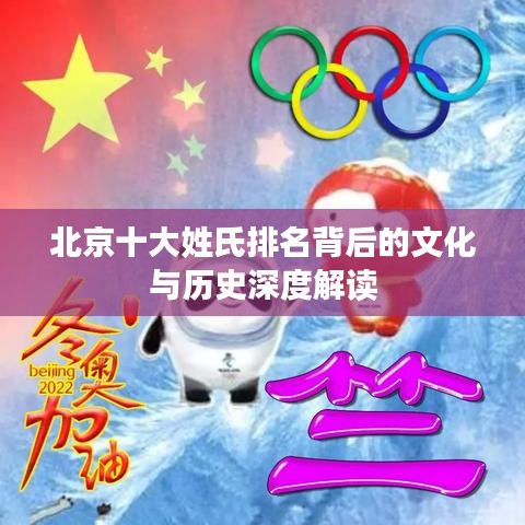 北京十大姓氏排名背后的文化与历史深度解读