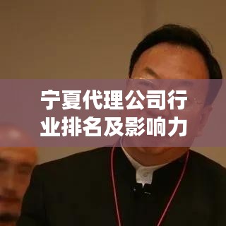 宁夏代理公司行业排名及影响力解析