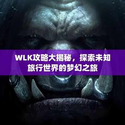 WLK攻略大揭秘，探索未知旅行世界的梦幻之旅