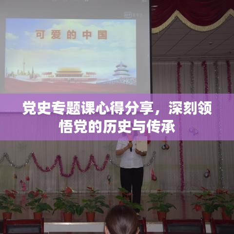 党史专题课心得分享，深刻领悟党的历史与传承