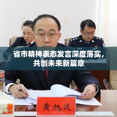 省市精神表态发言深度落实，共创未来新篇章
