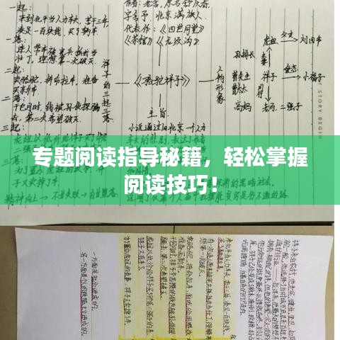 专题阅读指导秘籍，轻松掌握阅读技巧！